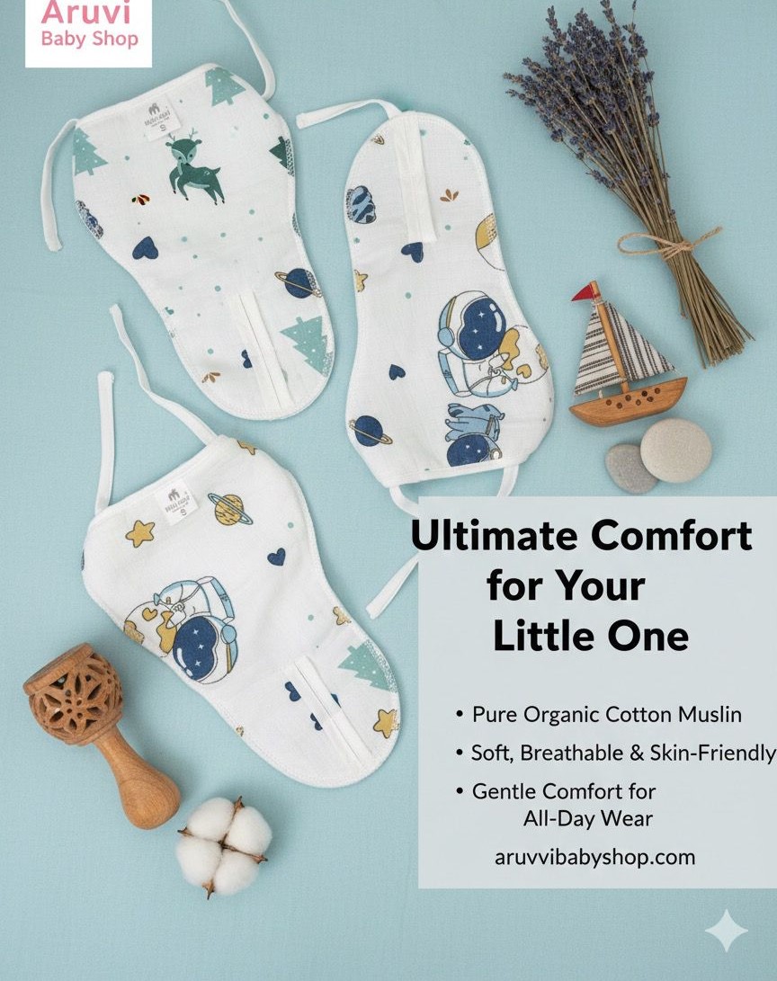 Premium Muslin Langot Pack of Three - Image 3