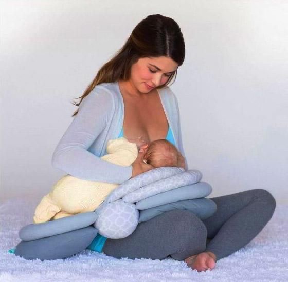 Premium Breastfeeding Pillow Elevate Adjustable Nursing Pillow Multicolor - Image 4