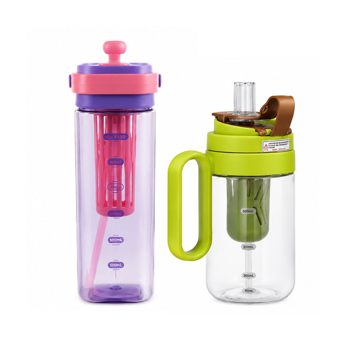 Detox Water Bottle with Fruit Infuser – 830ml Reusable Water Bottle