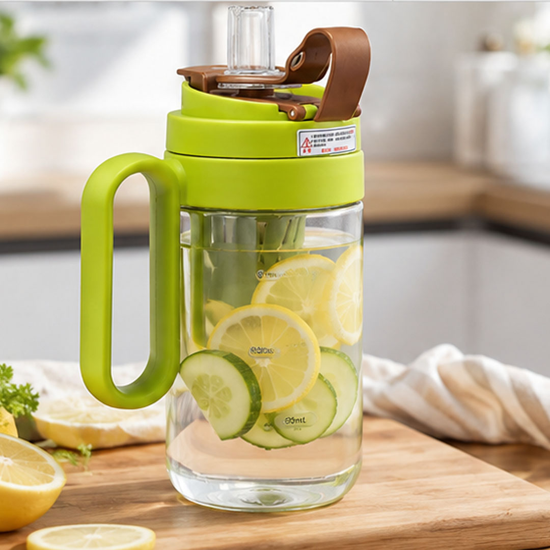 Detox Water Bottle with Fruit Infuser – 830ml Reusable Water Bottle - Image 4