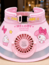 cap fan for baby's and toddlers - USB Rechargeable Cute Cartoon Styled Sun Visors Cap with 3 Gear Adjustable Wind Speed Fan Uv Sun Protection Sunshade Plastic Hat